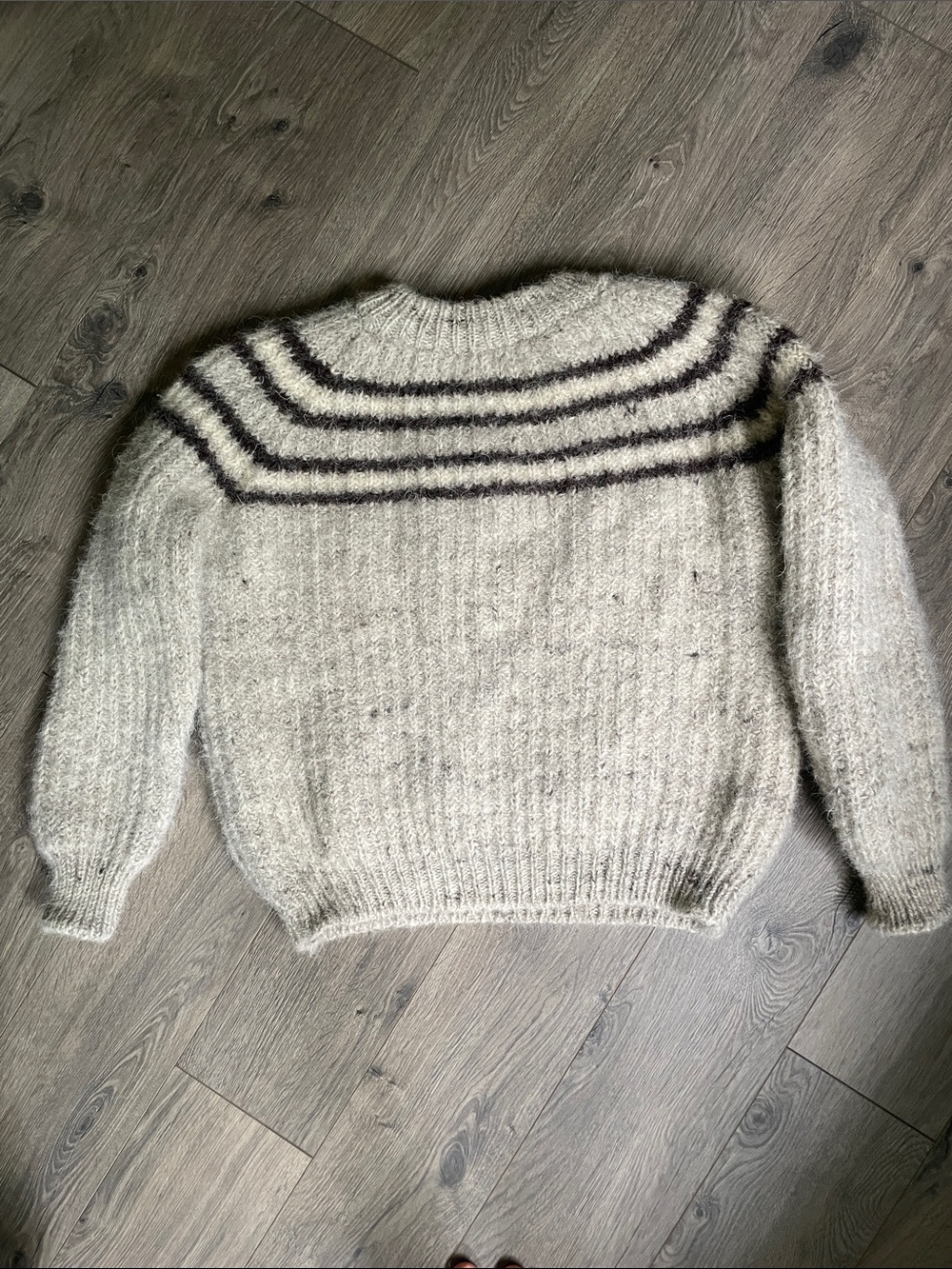Irish wool sweater